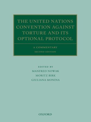 cover image of The United Nations Convention Against Torture and its Optional Protocol
